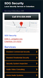 Mobile Screenshot of columbussecurityservice.com